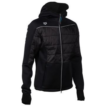 ARENA Team Hooded F/Z Half-Quilted Jacket - Hommes